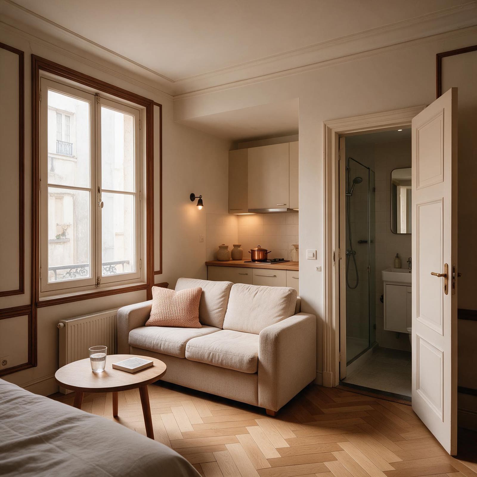 Cozy Paris Airbnb apartment served by our Airbnb plumber dispatch line